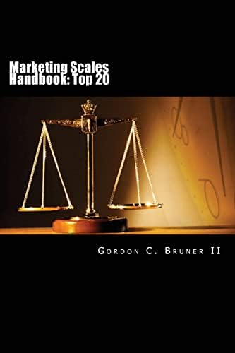 Marketing Scales Handbook: Multi-Item Measures for Consumer